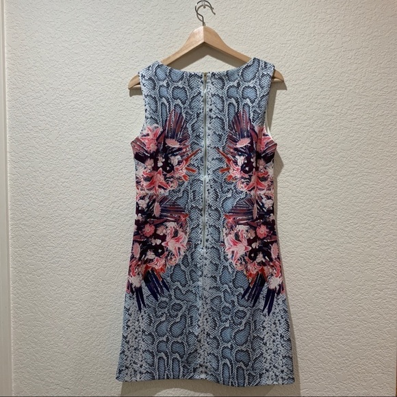 ELISA Immagine Shift Dress Small Sleeveless Unique - Picture 6 of 12